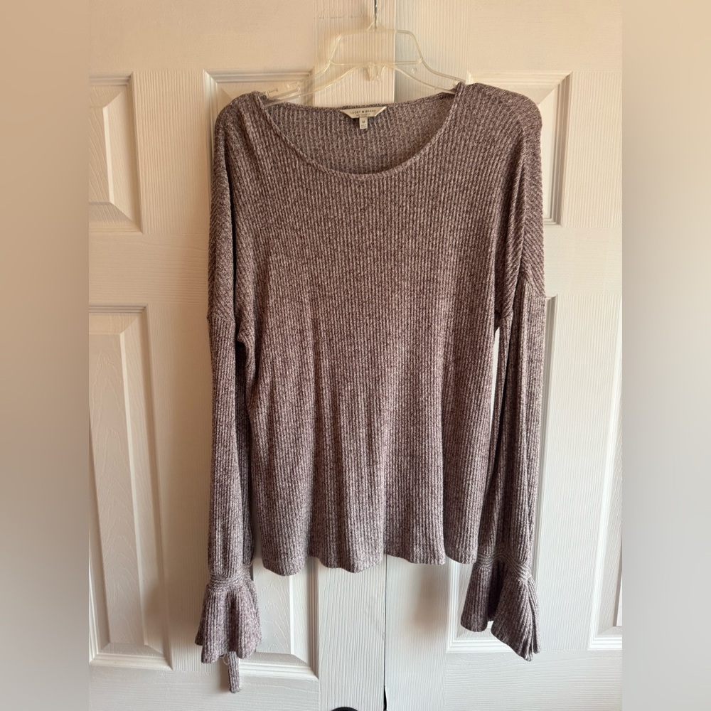 Women's Ribbed Knit Top